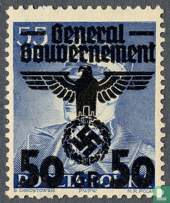 Aigle avec surcharge