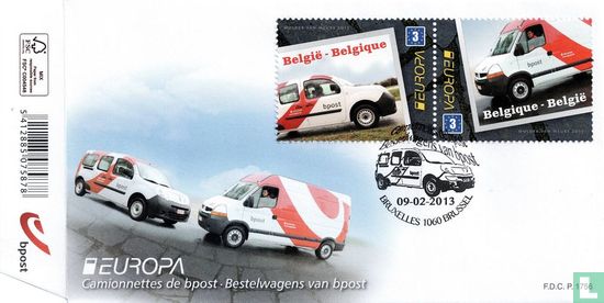 Europa - Postal vehicles