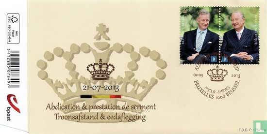 Abdication et inauguration