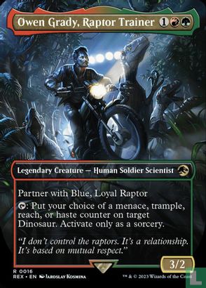 Owen Grady, Raptor Trainer - Image 1