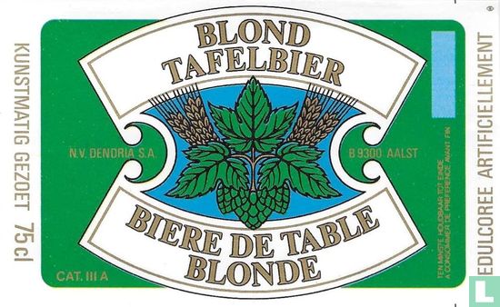 Blond tafelbier
