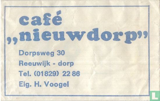 Café "Nieuwdorp" - Image 1