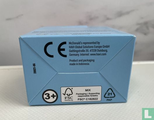 Smurf lily breakdancing (2024) - McDonald's Happy Meal - LastDodo