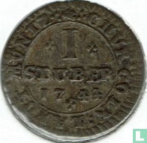 Cologne 1 stüber 1744 - Image 1