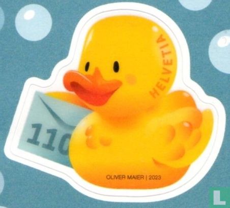 Canard en caoutchouc