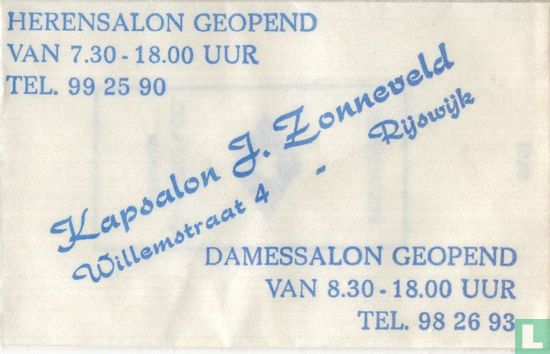 Kapsalon J. Zonneveld - Image 1