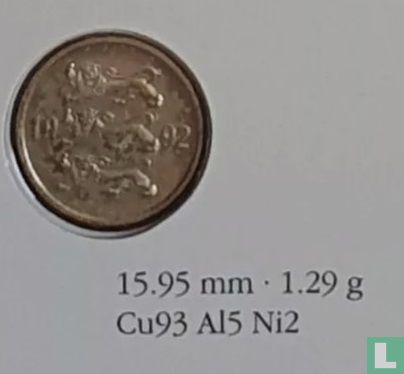 Estland 5 senti 1992 - Afbeelding 3