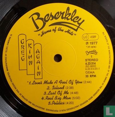 Greg Kihn Again - Image 3