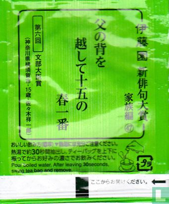 Green Tea Tea Bag - Afbeelding 2