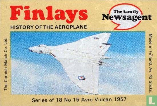 Finlays Newsagent - History of the Aeroplane 15 - Finlays - LastDodo
