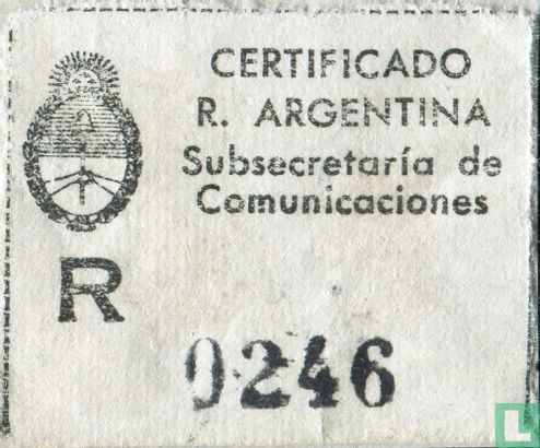 Certificado R. Argentine