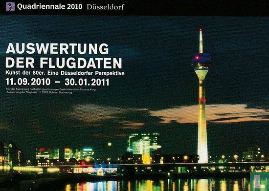 Quadriennale 2010 Düsseldorf - Auswertung Der Flugdaten - Bild 1