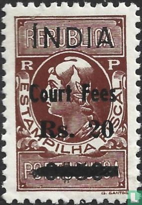 Ceres met dubbele opdruk