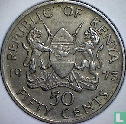 Kenia 50 Cent 1973 - Bild 1