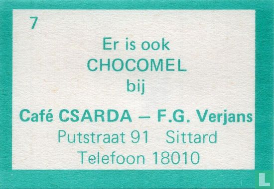  Er is ook Chocomel