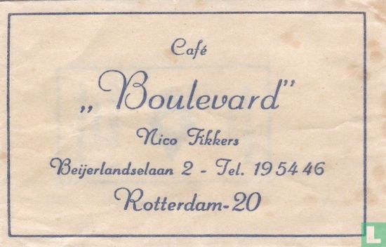 Café "Boulevard" - Afbeelding 1