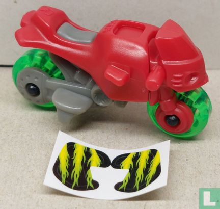 Rode motorfiets - Afbeelding 1