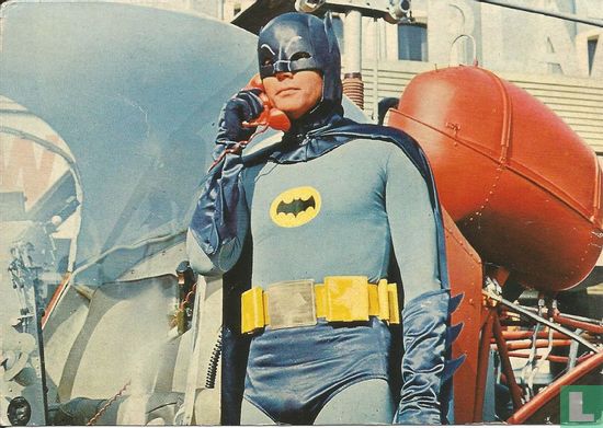 Batman bij Batcopter