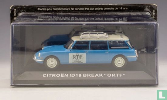 Modèle Réduit CITROËN ID 19 Break 1960 - 1/43 IXO Altaya, Bleu, Sur Socle - Occasion