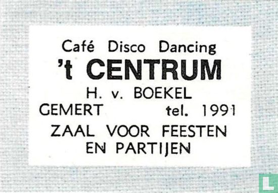  Café Disco Dancing 't Centrum