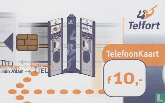 Telfort ƒ10,- - Image 1