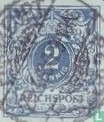 Cipher with crown in oval