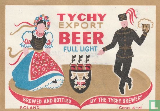 Tychy export beer