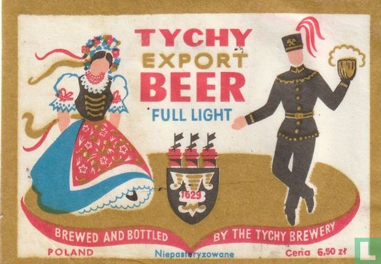 Tychy export beer