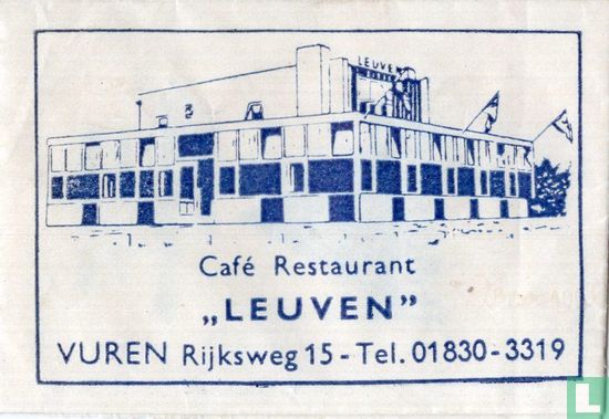 Café Restaurant "Leuven" - Bild 1