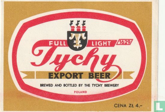 Tychy export beer