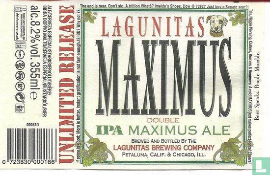 Lagunitas Maximus