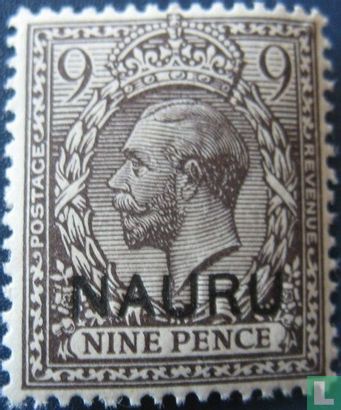 George V avec surcharge
