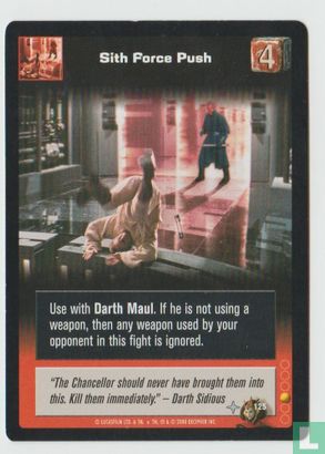 Sith Force Push