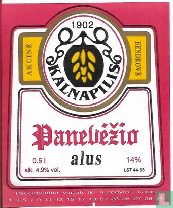 Panevezio alus