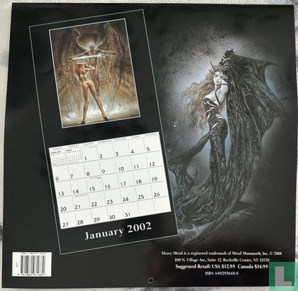 Luis Royo 2002 Calendar - Image 2