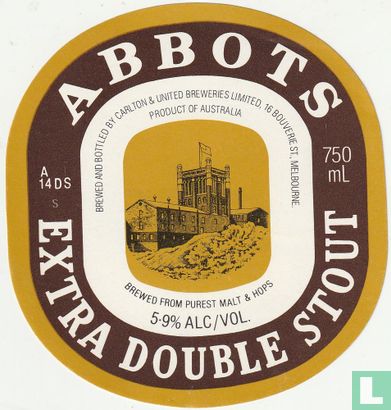 Abbots extra double stout (A 14DS S)