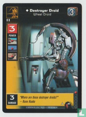 Destroyer Droid, Wheel Droid