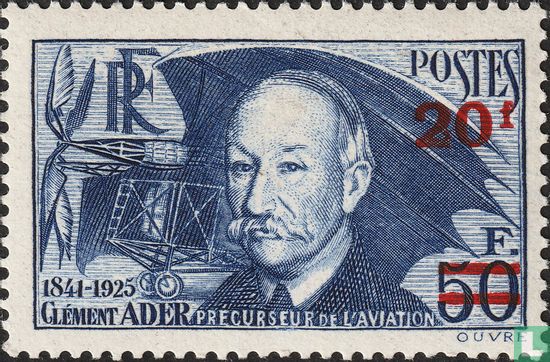 Clément Ader, avec surcharge