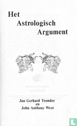 Het astrologisch argument - Afbeelding 3