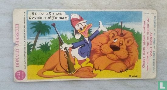 Donald chasseur