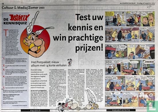Asterix the knowledge quiz - Image 1