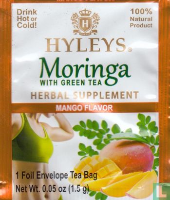 Moringa with Green Tea Mango Flavor - Image 1