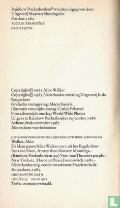 De kleur paars - Image 3