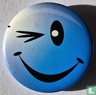Winking smiley [blue]