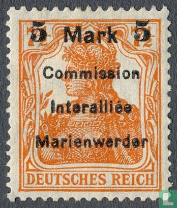 Germania avec surcharge