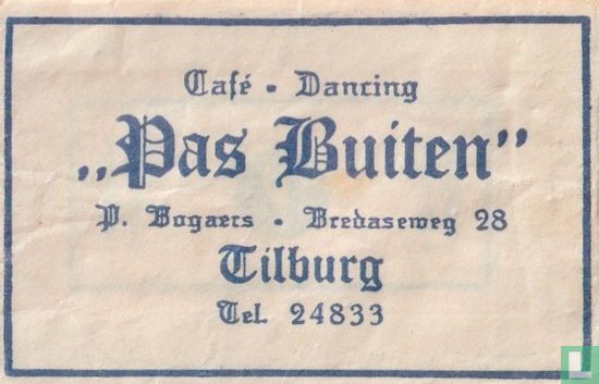 Café Dancing "Pas Buiten" - Bild 1
