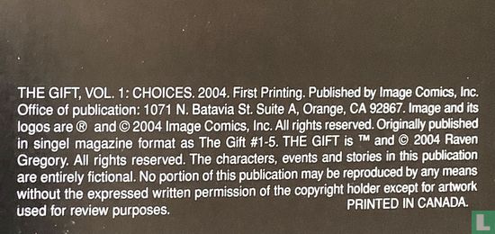 The Gift: choices  - Image 3