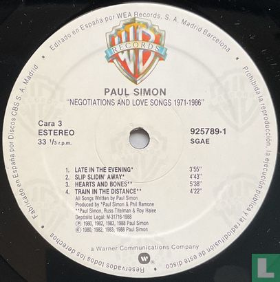 Negotiations and Love Songs 1971-1986 - Image 5