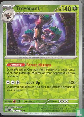 Trevenant [Reverse Holo] - Image 1