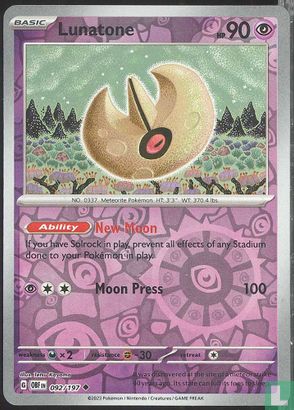 Lunatone [Reverse Holo] - Bild 1